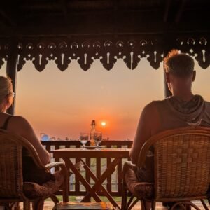 Rice Fields Sunset and Candlelight Dinner with Live Roneat Music